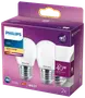 Philips Classic P45 LED-pære 4W E27 (2 pk) (varm hvid) billede 3