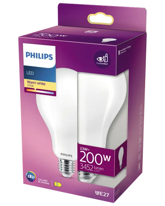 PHILIPS LED-pære 23W E27 A95 billede 1