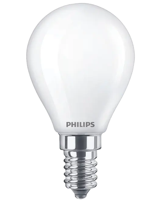 Philips classic LED-pære 4W E14 (2-pakke) billede 4