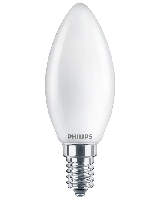 Philips Classic 35 LED-pære 2W E14 (2-pakke) (varm hvid) billede 2