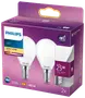 Philips classic LED-pære 2W E14 (2-pakke) billede 3