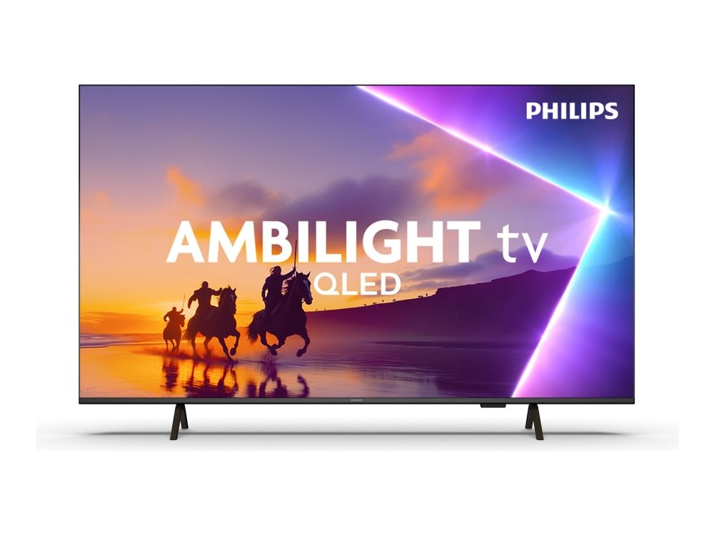 Philips 43PUS8450 - 43" Diagonal klasse LED-bagbelyst LCD TV - QLED - Smart TV - TITAN OS - 4K UHD (2160p) 3840 x 2160 - HDR - sort