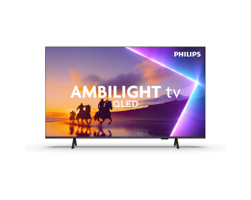 Philips 43PUS8450 - 43" Diagonal klasse LED-bagbelyst LCD TV - QLED - Smart TV - TITAN OS - 4K UHD (2160p) 3840 x 2160 - HDR - sort