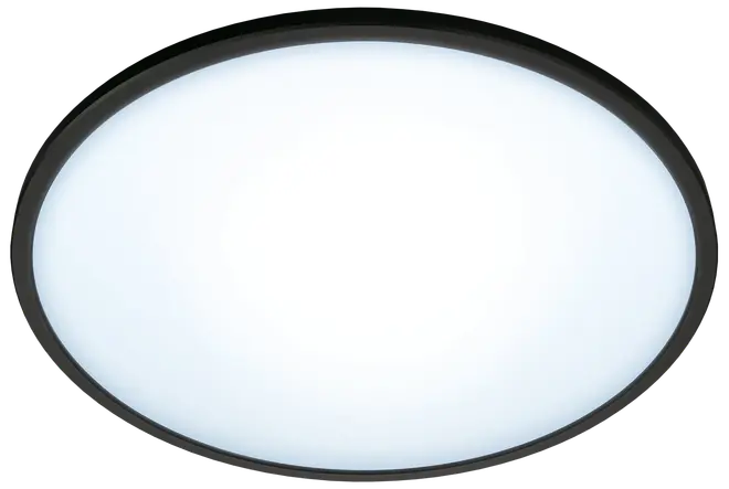 WiZ Plafond superslim Ø30cm 16W - sort billede 1