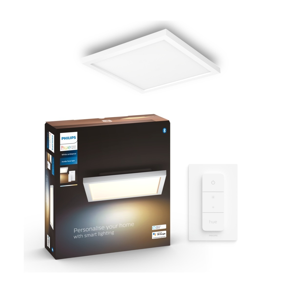 Philips Hue Aurelle Loftslampe, Firkantet 24,5w billede 1
