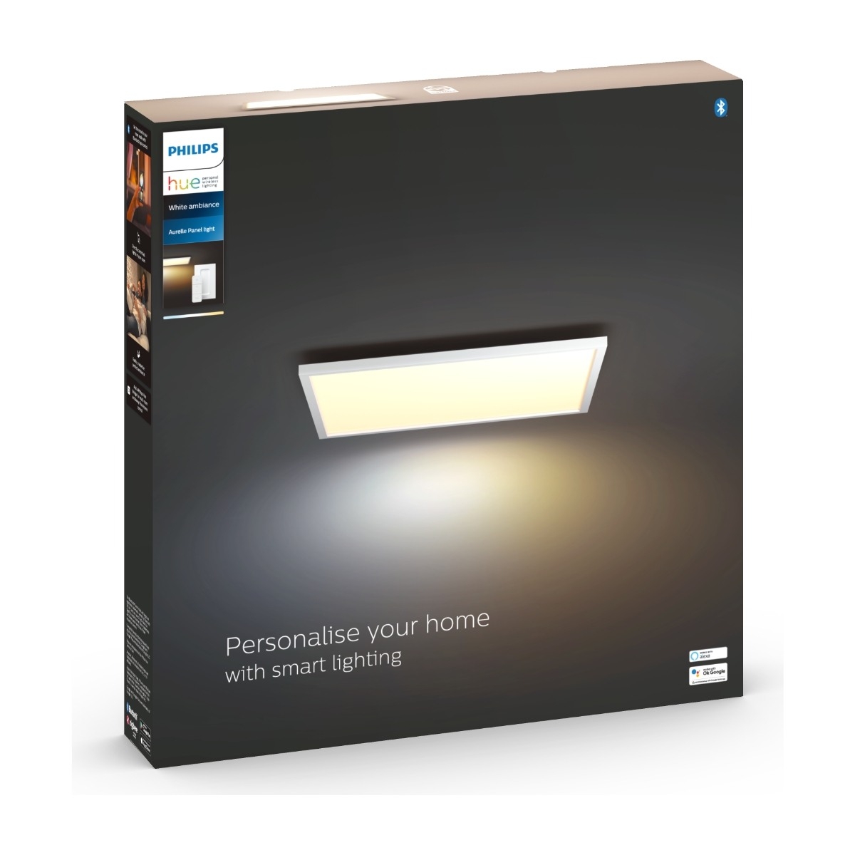 Philips Hue Aurelle Loftslampe, Firkantet 46,5w billede 2