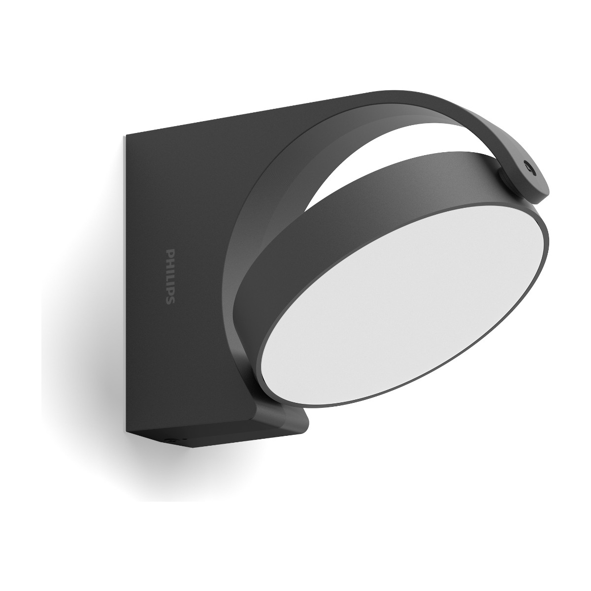 Philips Mimosa LED væglampe 7W 2700K, antracit billede 3
