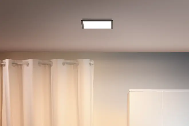 WiZ Loftlampe Panel 30x30cm 12W - sort billede 3