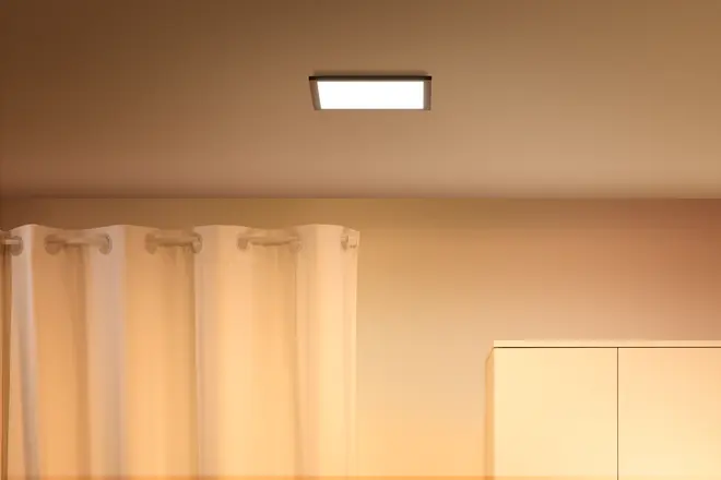 WiZ Loftlampe Panel 30x30cm 12W - sort billede 4