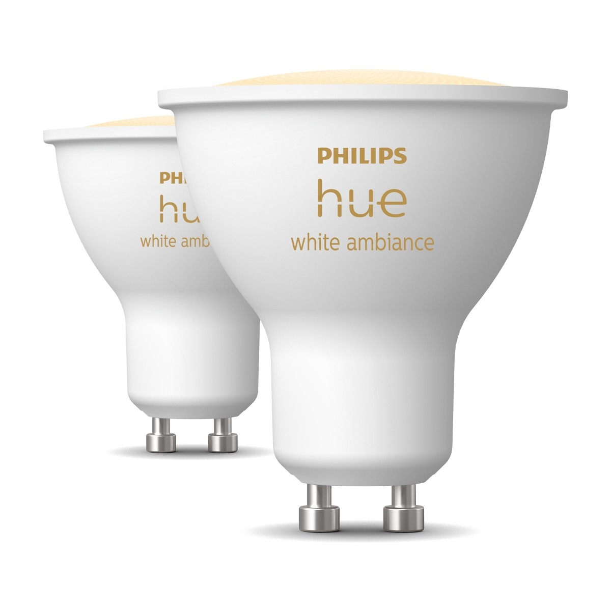 Philips Hue LED-pære GU10 4,2W (2-pak) billede 4