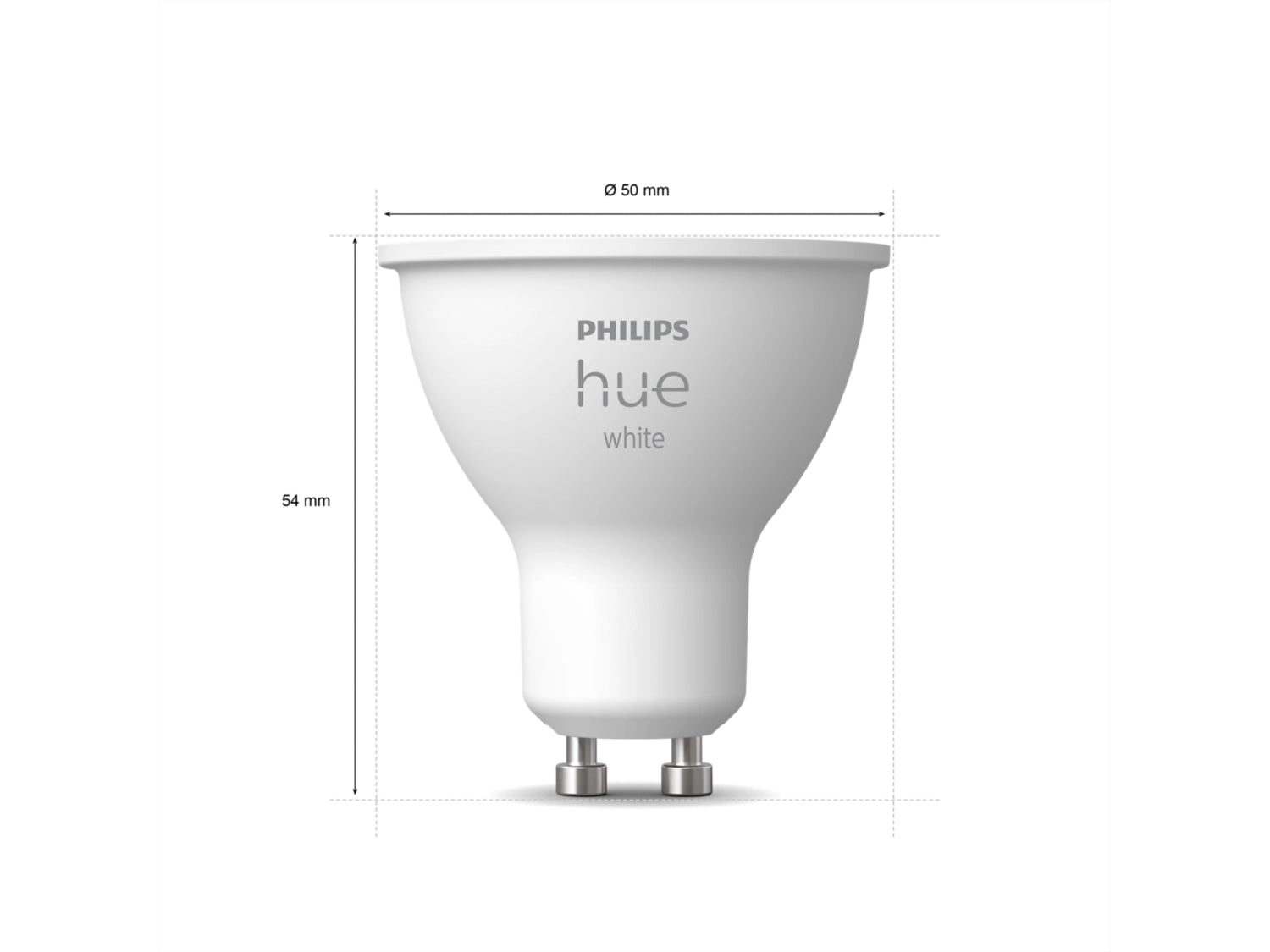 Philips Hue LED-pære GU10 4.2W billede 3