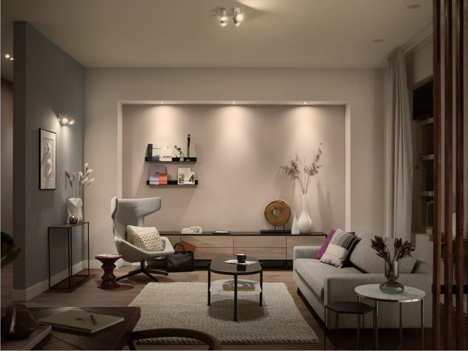 Philips Hue LED-pære GU10 4.2W billede 4