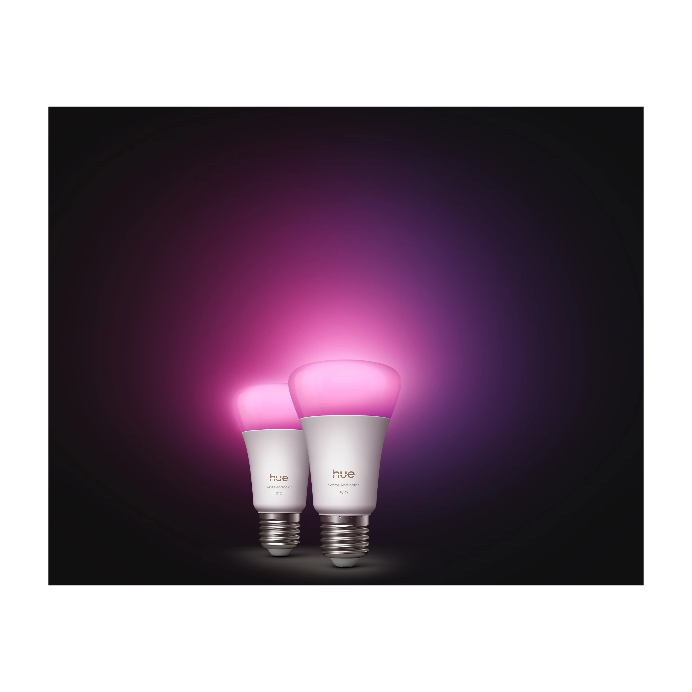 Philips Hue WCA A60 LED pære 6W E27 (2 stk) billede 3