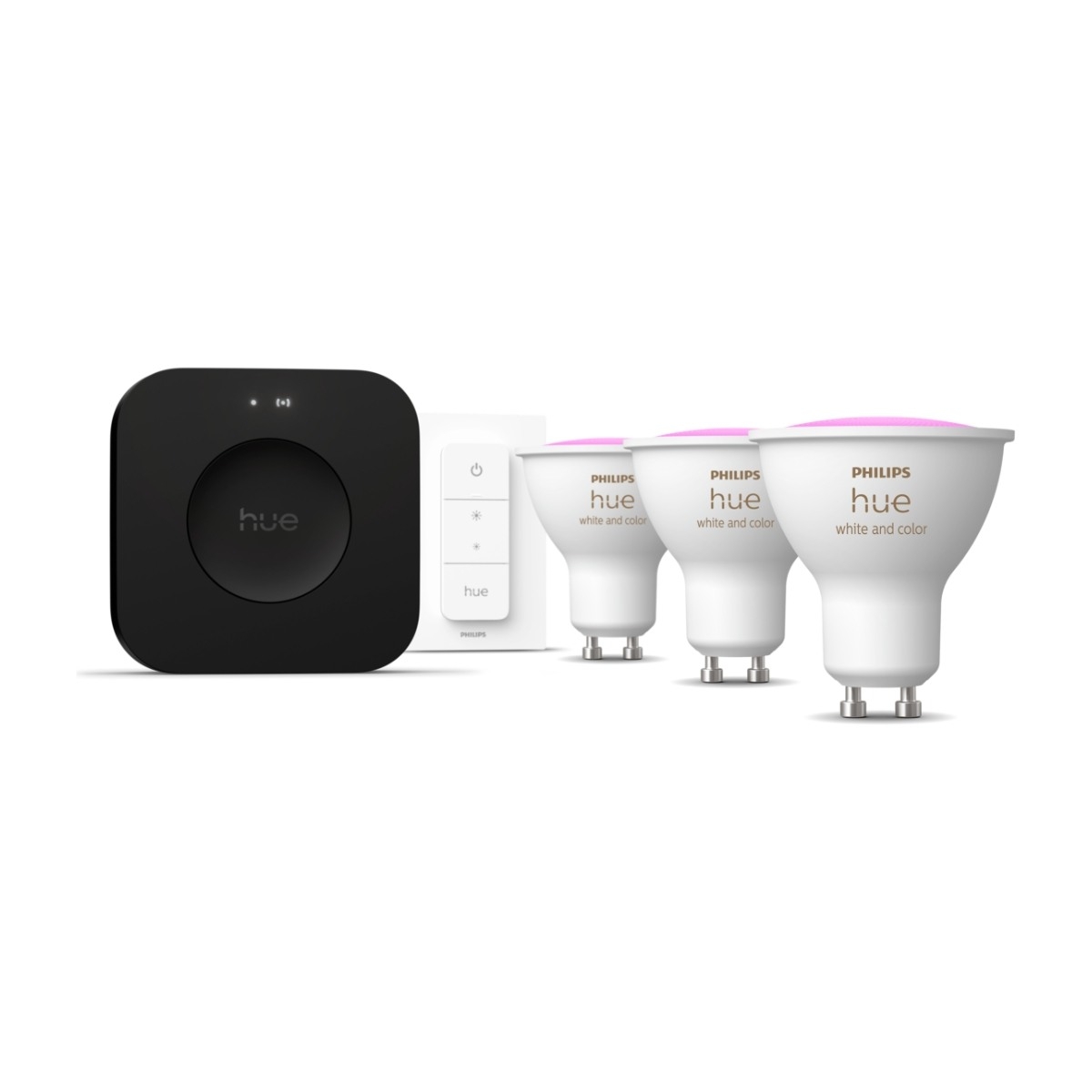 Philips Hue WCA LED pærer 5W, GU10 (3-pak) billede 4