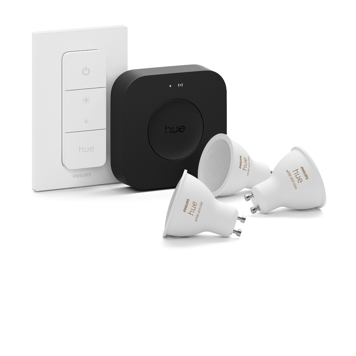 Philips Hue WCA LED pærer 5W, GU10 (3-pak) billede 3