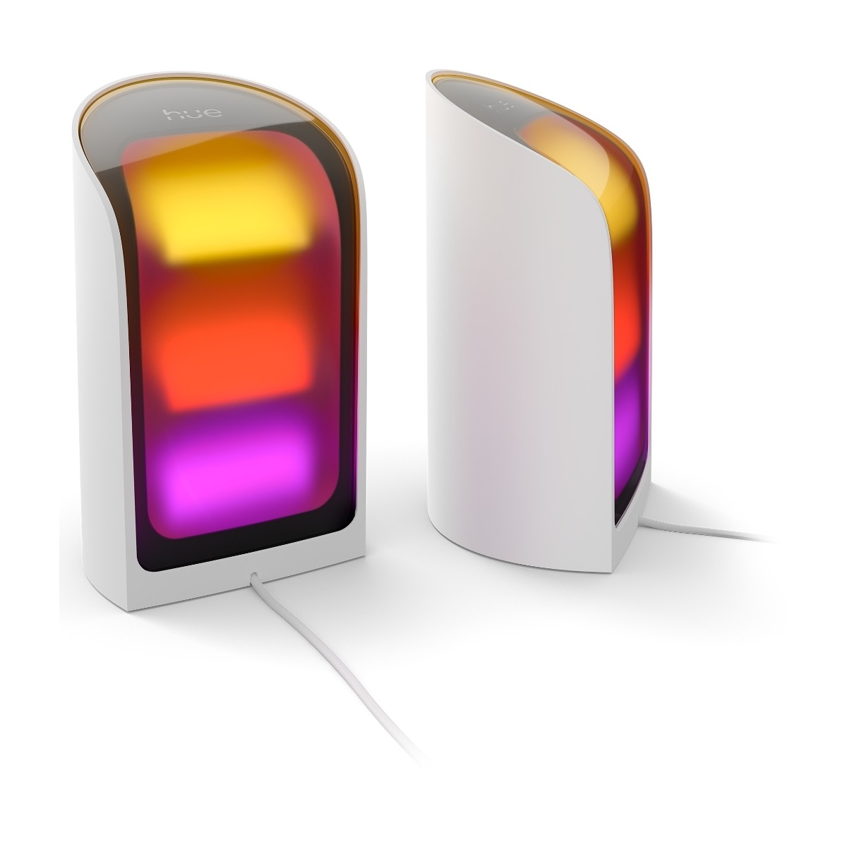 Philips Hue bordlampe 2-pakke (hvid) billede 2