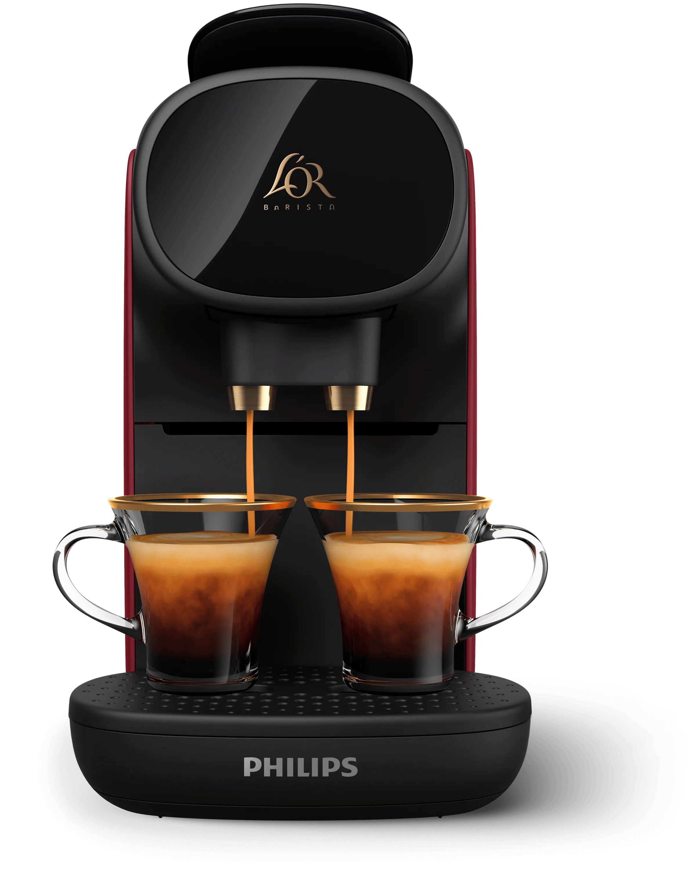 LM9012/50 BARISTA COFFEEMAKER DEEP RED billede 2
