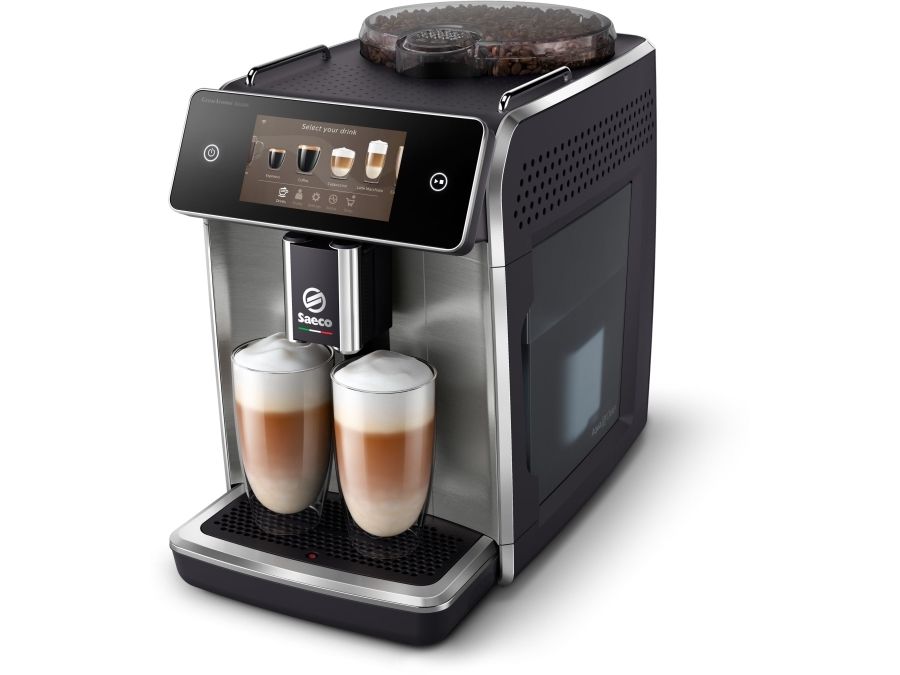 Saeco SM6685/00, Espressomaskine, 1,8 L, Kaffebønner, Indbygget kværn, 1500 W, Grå billede 2