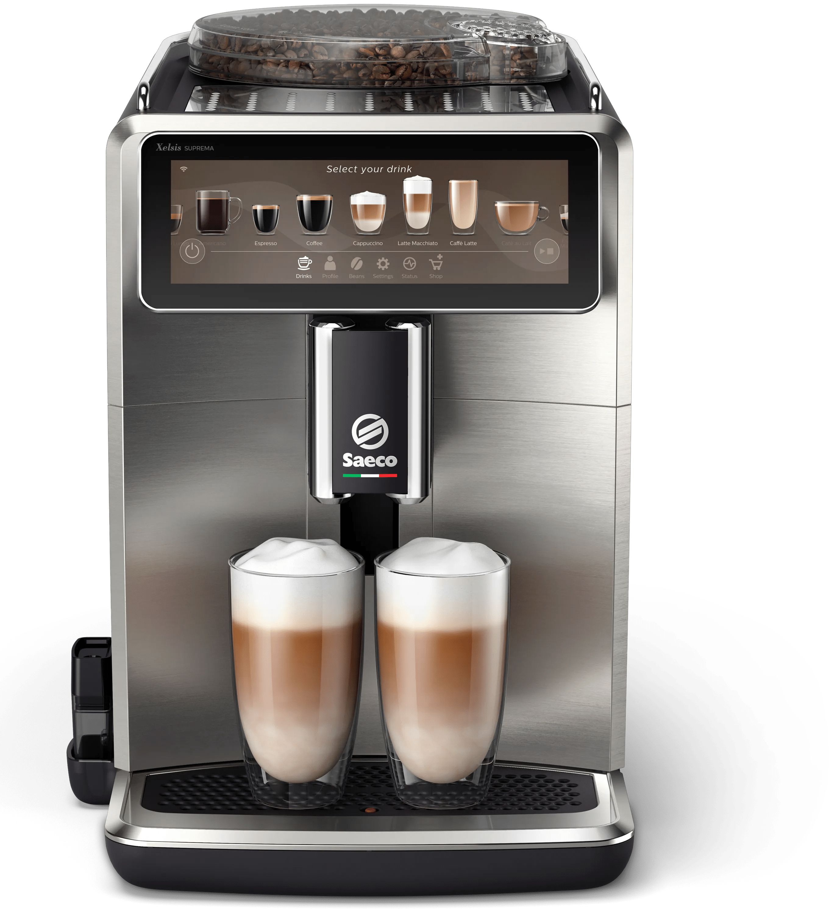 Saeco SM8885/00, Espressomaskine, 1,7 L, Kaffebønner, Indbygget kværn, 1500 W billede 4