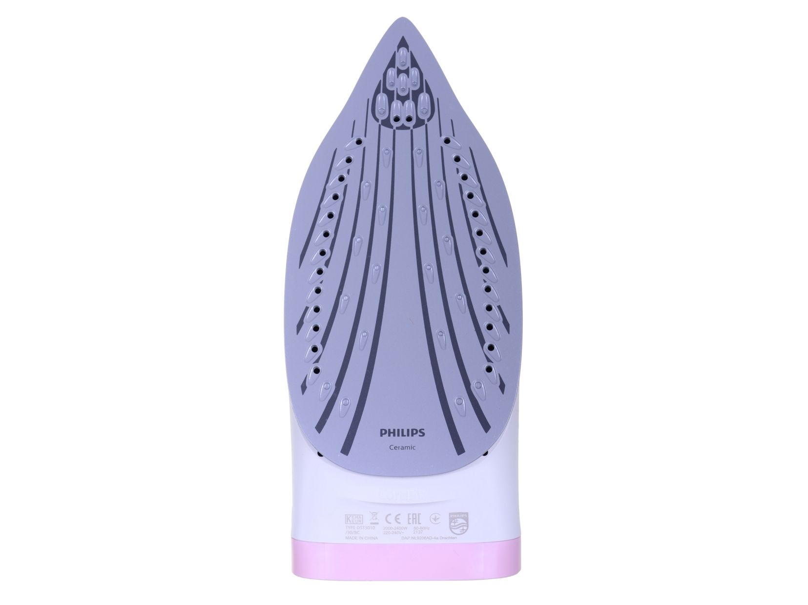 Philips 3000 series DST3010 - Dampstrygejern - såleplade: keramik - 2000 W billede 4