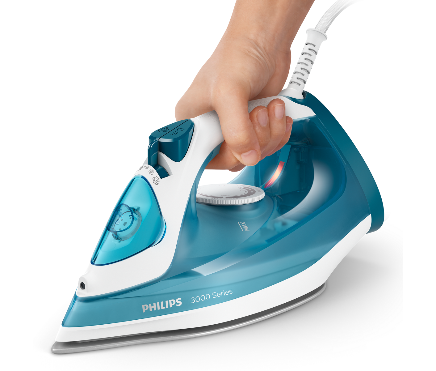 Philips 3000 series DST3011 - Dampstrygejern - såleplade: keramik - 2100 W billede 1