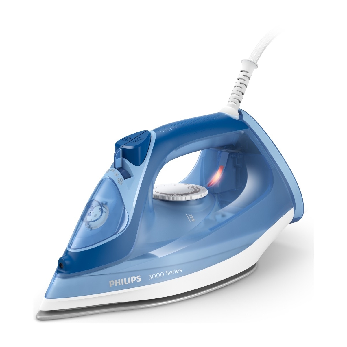 Philips 3000 series DST3031 - Dampstrygejern med automatisk afbrydelse - såleplade: keramik - 2400 W billede 2