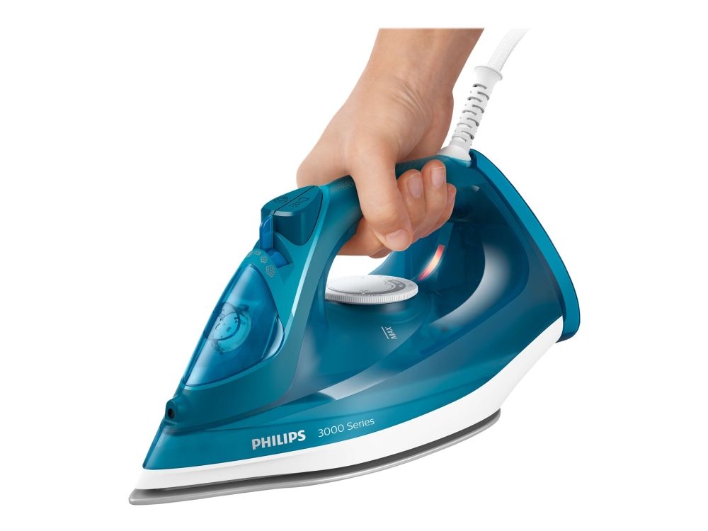 Philips 3000 series DST3040 - Dampstrygejern med automatisk afbrydelse - såleplade: keramik - 2600 W billede 1