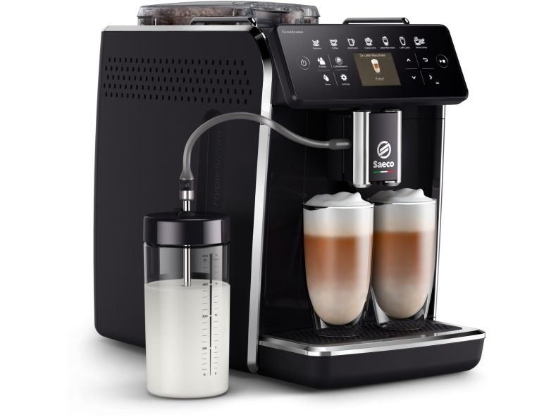 Saeco SM6480/00, Espressomaskine, 1,8 L, Malet kaffe, Indbygget kværn, 1500 W, Sort