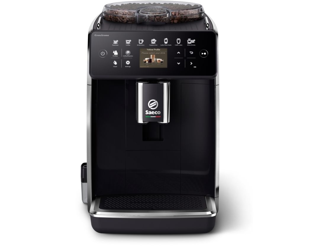 Saeco SM6480/00, Espressomaskine, 1,8 L, Malet kaffe, Indbygget kværn, 1500 W, Sort