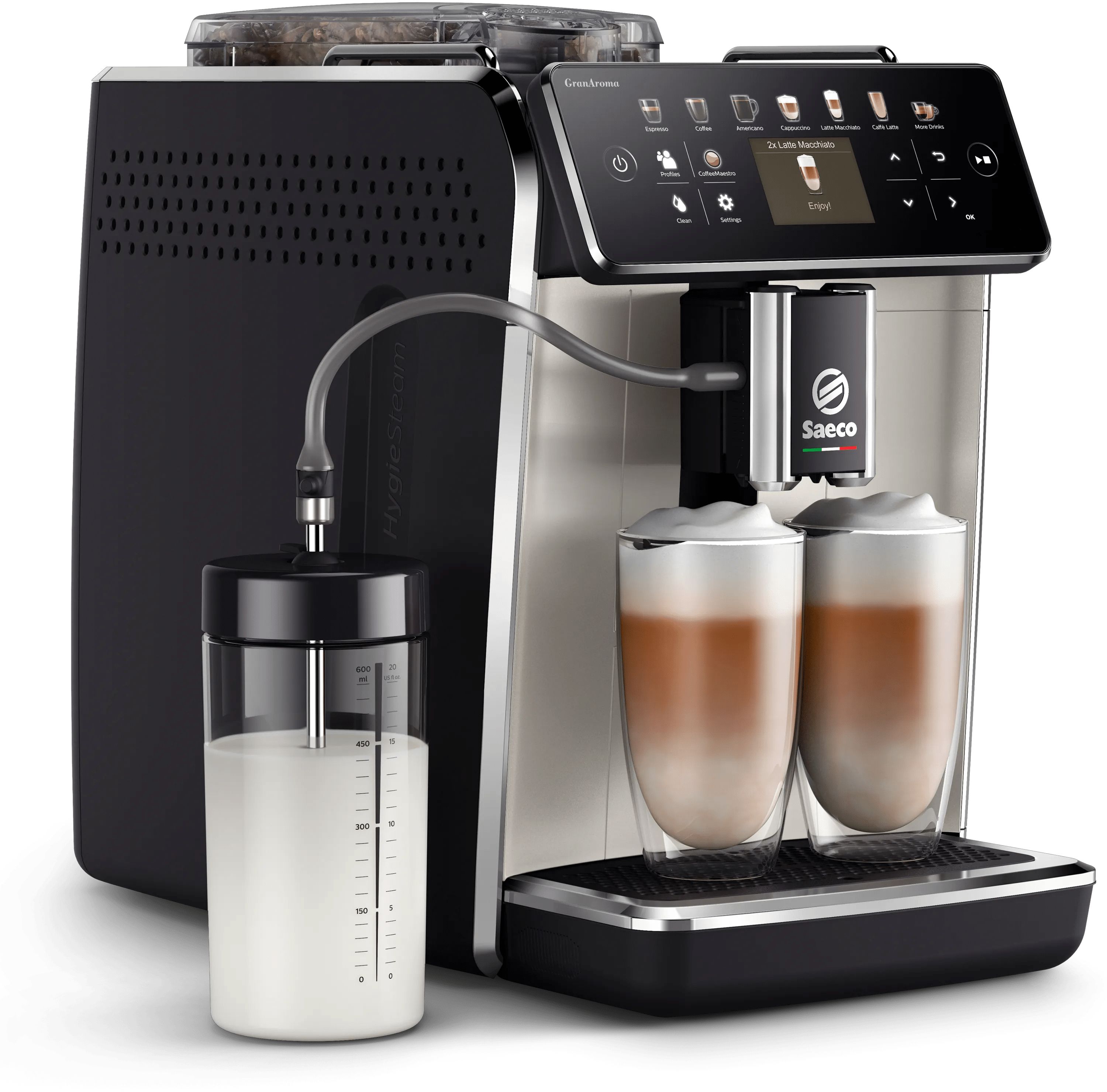 Saeco SM6582/30, Espressomaskine, 1,8 L, Kaffebønner, Indbygget kværn, 1500 W billede 3