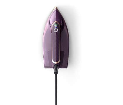 Philips Azur 8000 Series DST8040 - Dampstrygejern med automatisk afbrydelse - såleplade: SteamGlide Elite - 3000 W - dyb purpur billede 4