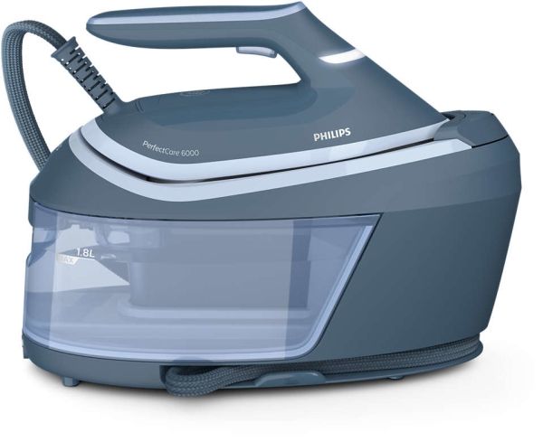 Philips PerfectCare 6000 Series PSG6042 - Dampstrygejern med automatisk afbrydelse - såleplade: SteamGlide Advanced - 2400 W billede 3