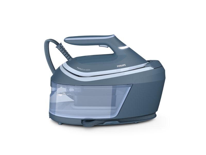 Philips PerfectCare 6000 Series PSG6042 - Dampstrygejern med automatisk afbrydelse - såleplade: SteamGlide Advanced - 2400 W billede 2