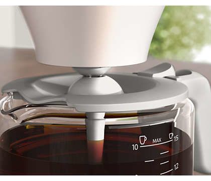 Philips Café Gourmet HD5416 - coffee maker - white billede 3