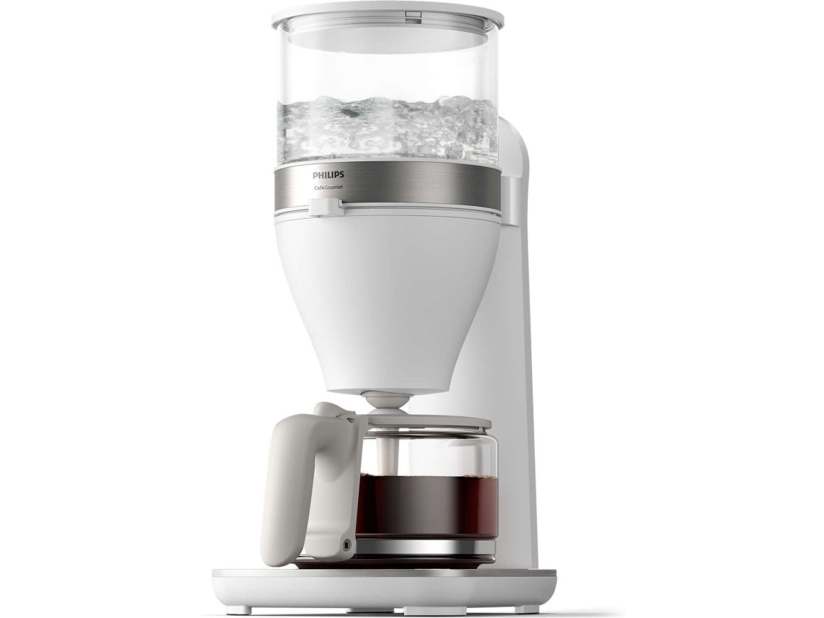 Philips Café Gourmet HD5416 - coffee maker - white billede 4