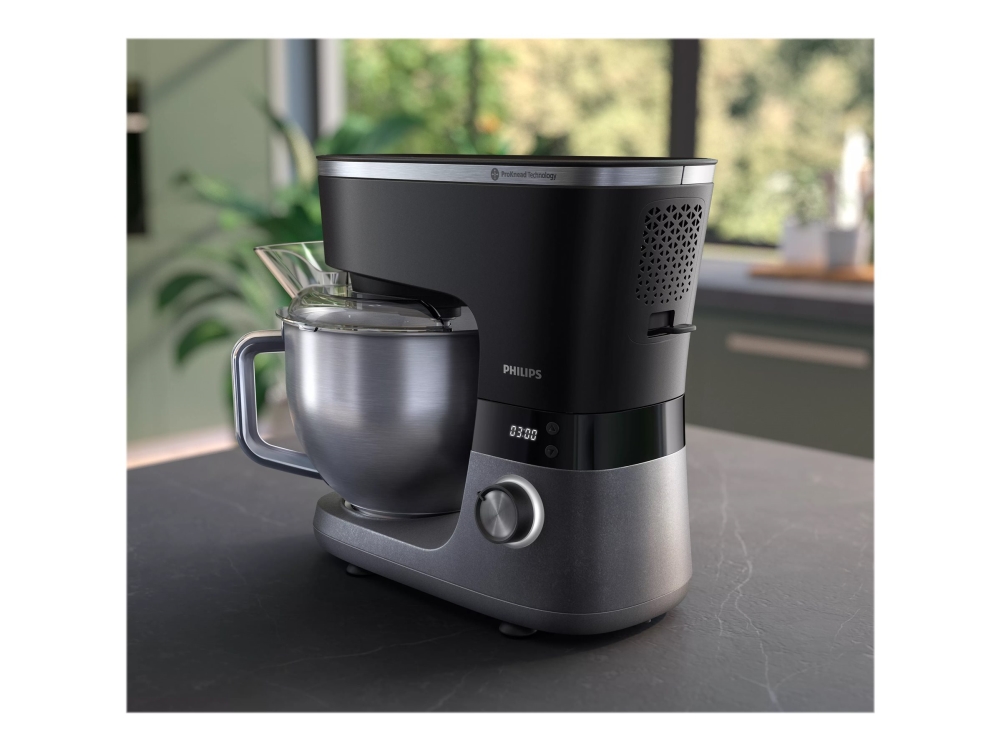 Philips Køkkenmaskine Series 7000 HR7962 - kitchen machine - 1000 W - black billede 1