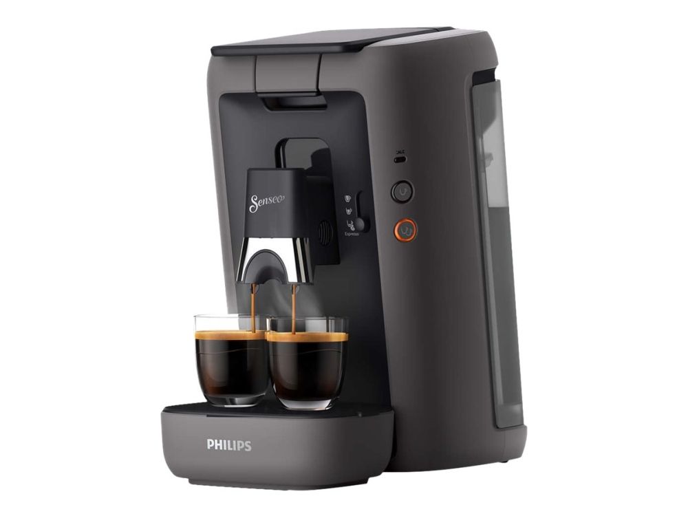Philips Senseo Maestro CSA260 - Kaffemaskine - 1 bar - cashmere gray/matt black billede 3