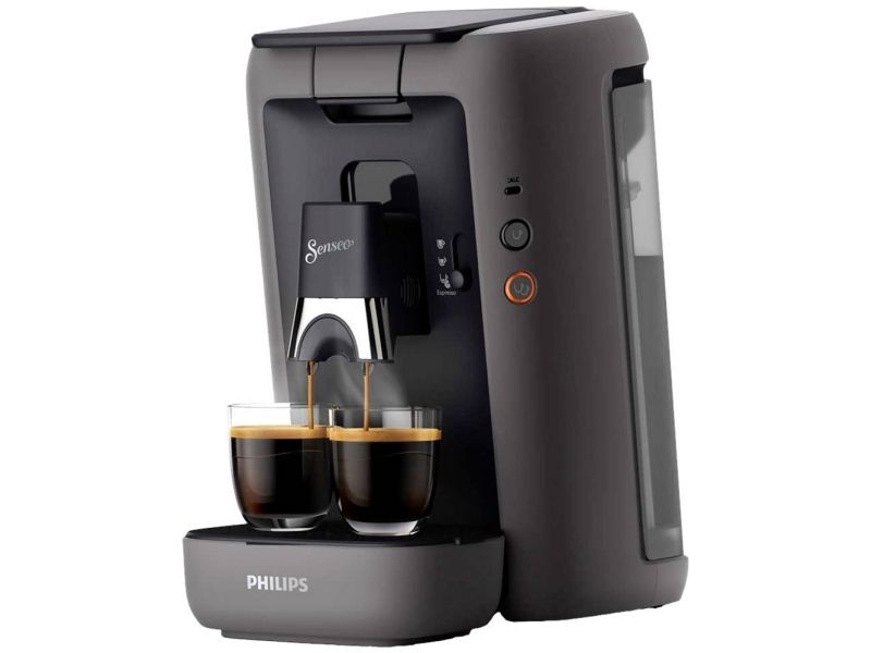 Philips Senseo Maestro CSA260 - Kaffemaskine - 1 bar - cashmere gray/matt black