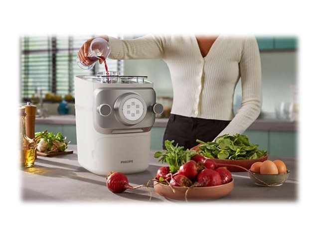Philips 7000 Series HR2660 - Pastamaskine - 200 W - hvid billede 3