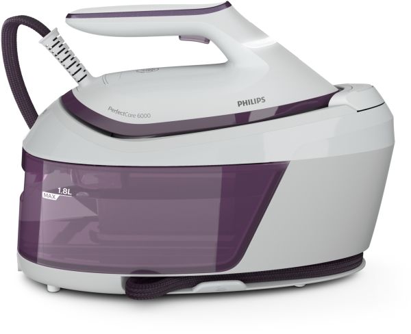 Philips PerfectCare 6000 Series PSG6020 - Dampstrygejern med automatisk afbrydelse - såleplade: SteamGlide Plus - 2400 W billede 3