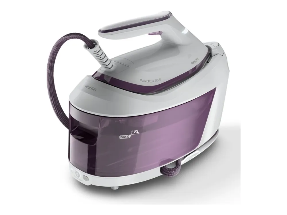 Philips PerfectCare 6000 Series PSG6020 - Dampstrygejern med automatisk afbrydelse - såleplade: SteamGlide Plus - 2400 W billede 1