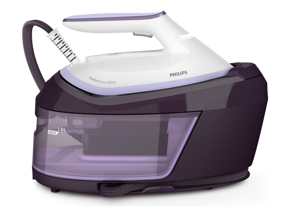 Philips PerfectCare 6000 Series PSG6024 - Dampstrygejern med automatisk afbrydelse - såleplade: SteamGlide Plus - 2400 W billede 1