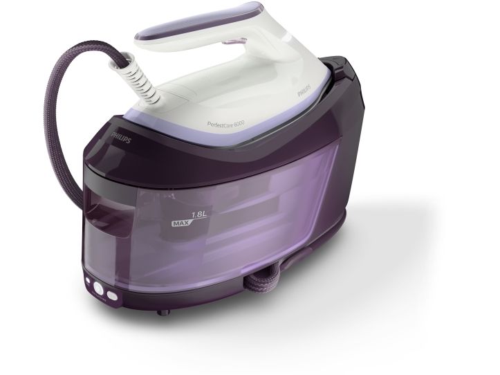 Philips PerfectCare 6000 Series PSG6024 - Dampstrygejern med automatisk afbrydelse - såleplade: SteamGlide Plus - 2400 W billede 2