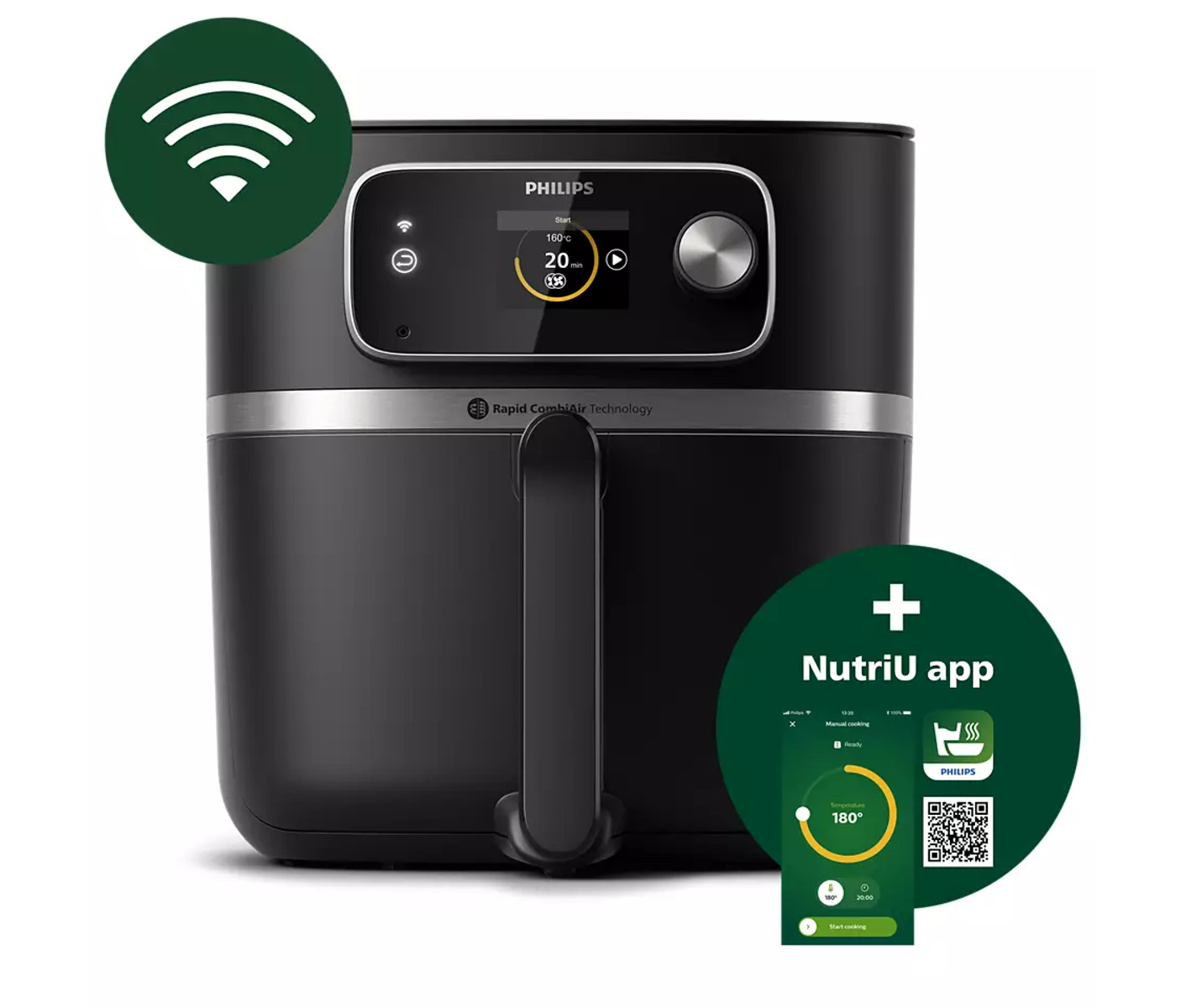 Philips 7000 Series HD9880 Airfryer Combi XXL billede 4