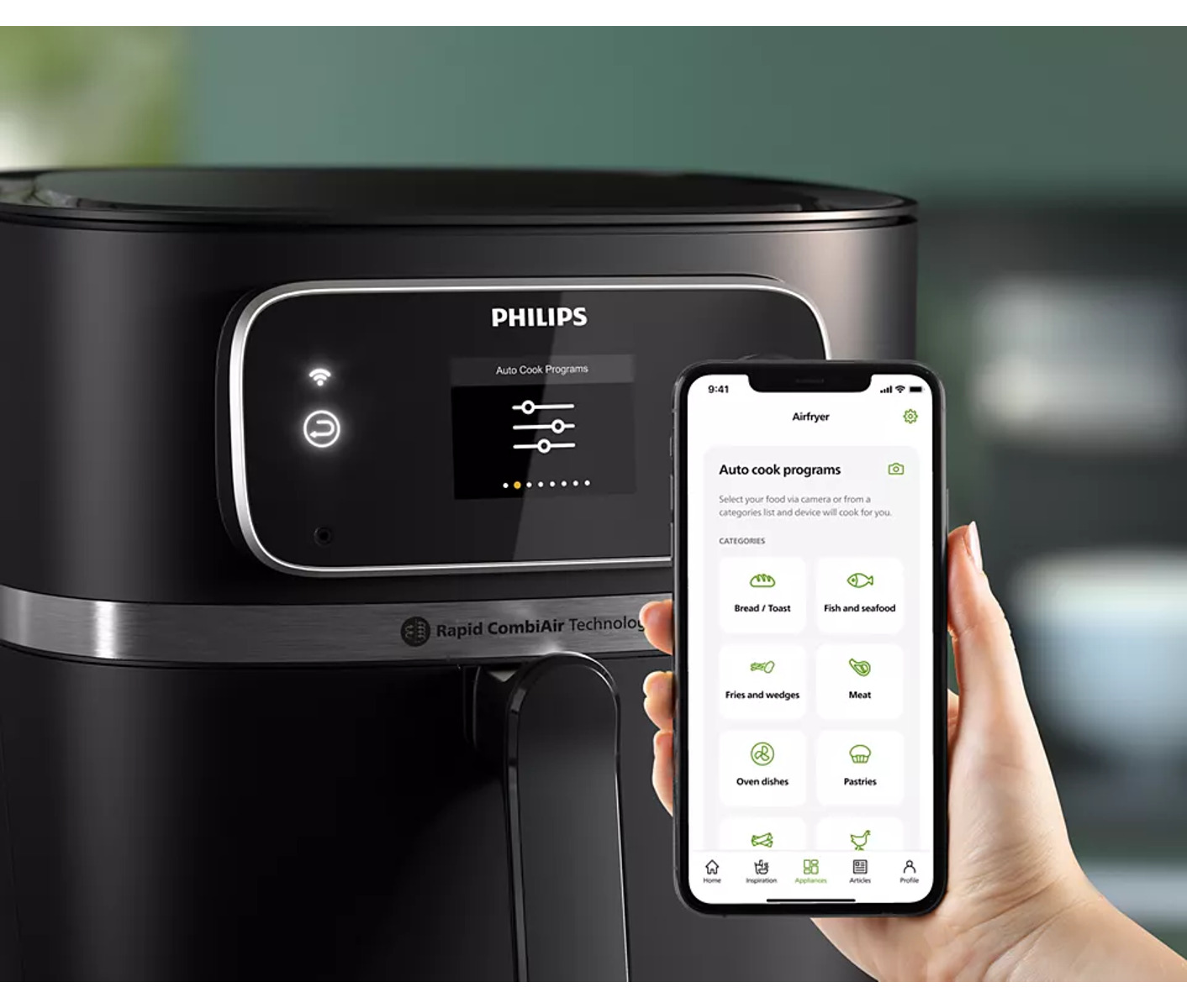 Philips 7000 Series HD9880 Airfryer Combi XXL billede 3