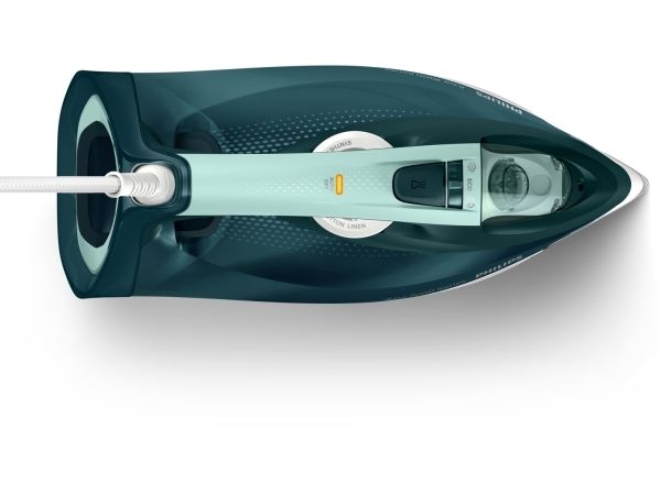 Philips Azur 7000 Series DST7031 - Dampstrygejern med automatisk afbrydelse - såleplade: SteamGlide Plus - 2800 W - opal green/mint billede 3