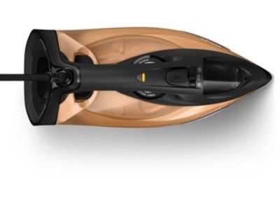 Philips Azur 7000 Series DST7040 - Dampstrygejern med automatisk afbrydelse - såleplade: SteamGlide Elite - 2800 W - sort/guld billede 4