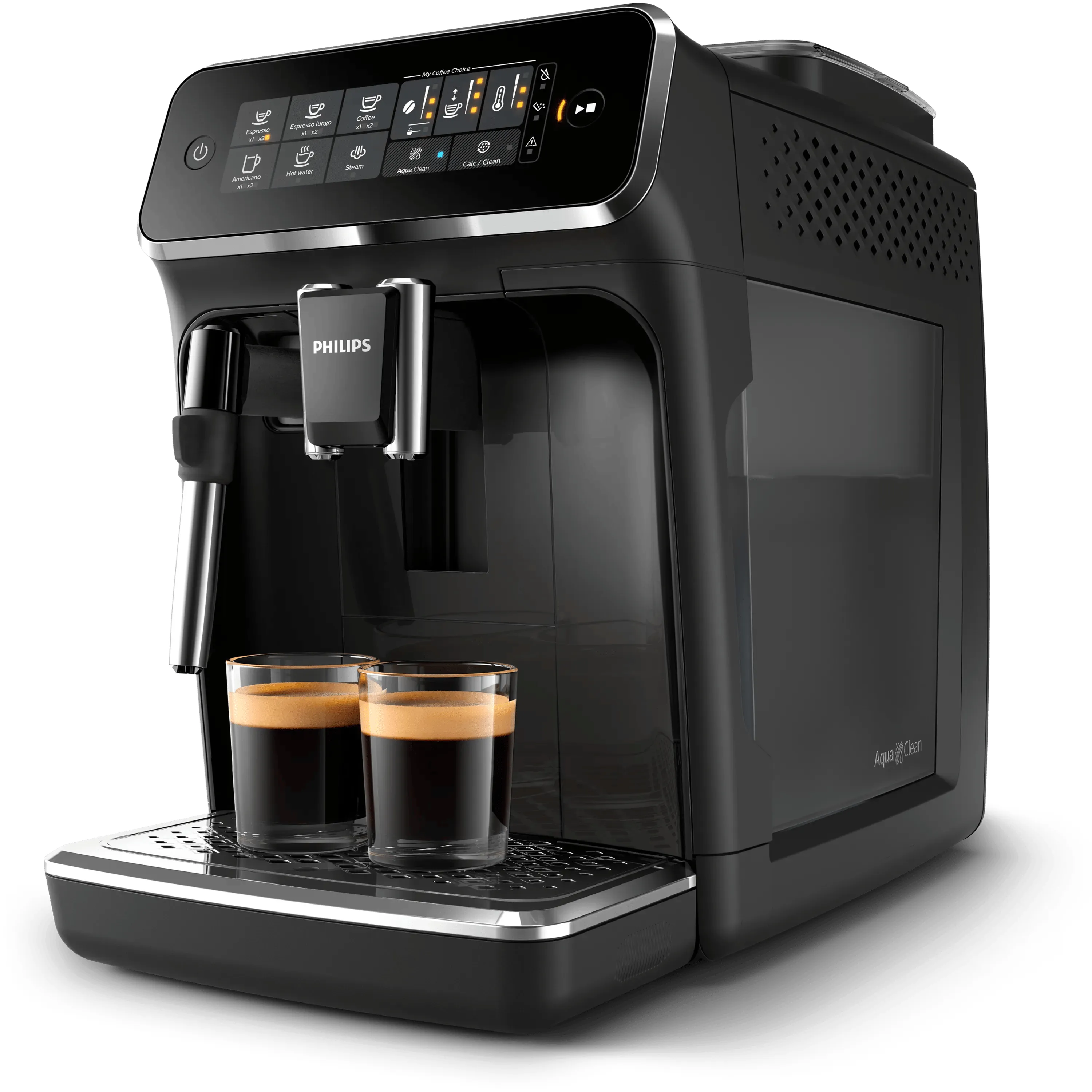 Philips 3300 series EP3321 - automatic coffee machine with milk frother - 15 bar - black lacquered billede 4