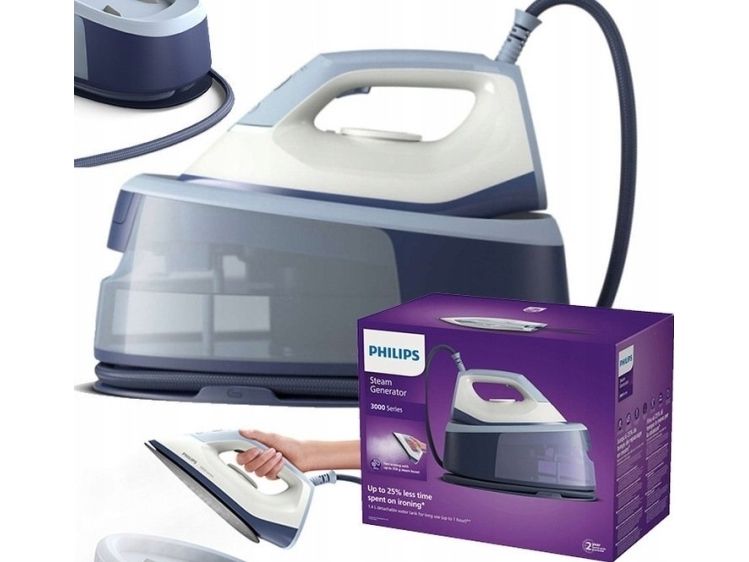 Philips 3000 series PSG3000 - Dampstrygejern med automatisk afbrydelse - såleplade: keramik - 2400 W billede 4