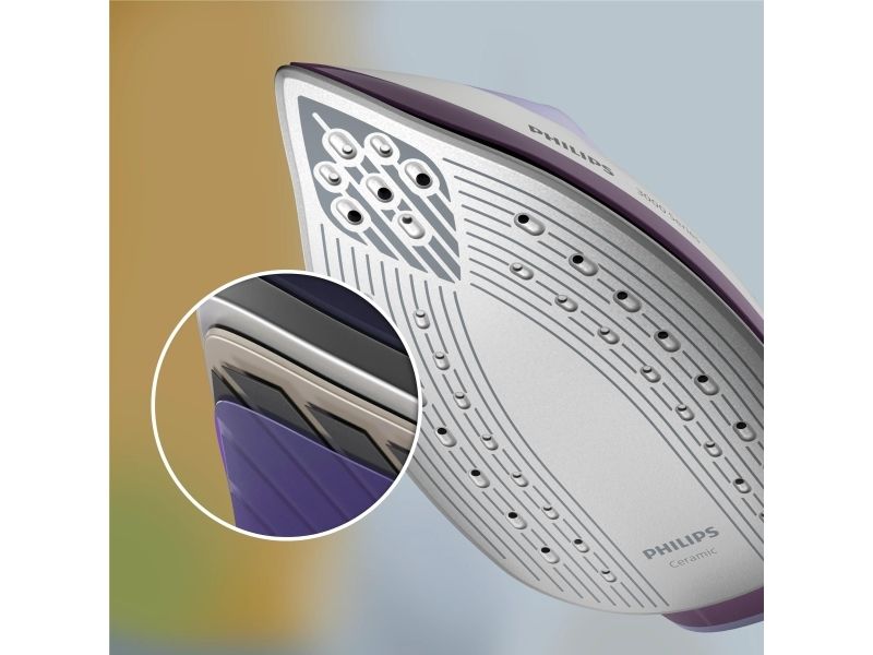 Philips 3000 series PSG3000 - Dampstrygejern med automatisk afbrydelse - såleplade: keramik - 2400 W billede 4